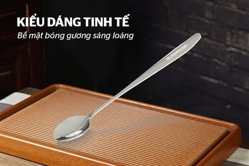 Bộ 2 thìa muỗng sinh tố 200 inox Sunhouse KS-S2PO200I – ảnh 2