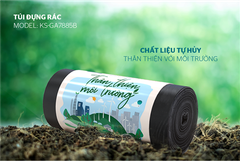 Túi đựng rác phân hủy sinh học Sunhouse KS-GA7885B ảnh 1