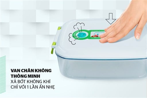 Hộp bảo quản thực phẩm thông minh biozone 1250ML KB-SM1250S – ảnh 3