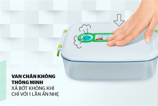 Hộp bảo quản thực phẩm thông minh biozone 400ML KB-SM400S – ảnh 3