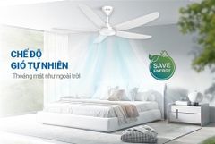 Quạt trần 5 cánh Sunhouse apex APF7668W ảnh 6