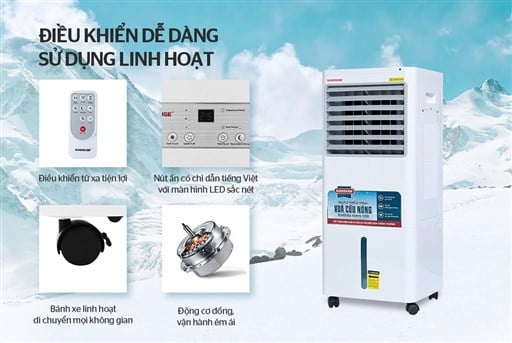 Máy làm mát không khí Sunhouse SHD7721 – ảnh 3