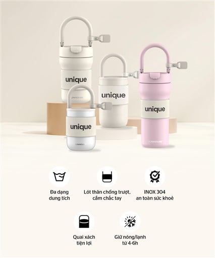 Bình giữ nhiệt unique 300ML Sunhouse KS-TU300US – ảnh 2