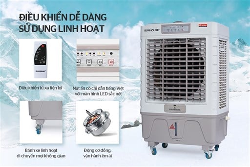 Máy làm mát không khí Sunhouse SHD7746 – ảnh 3