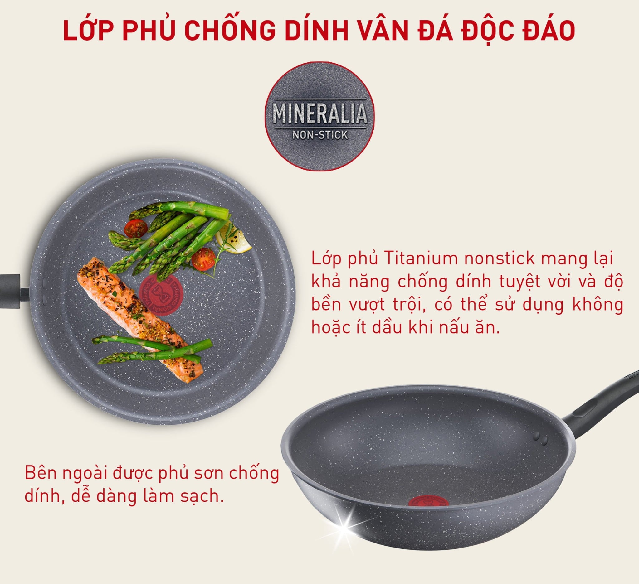 Chảo chiên sâu lòng Tefal Cook Healthy 28cm – ảnh 2