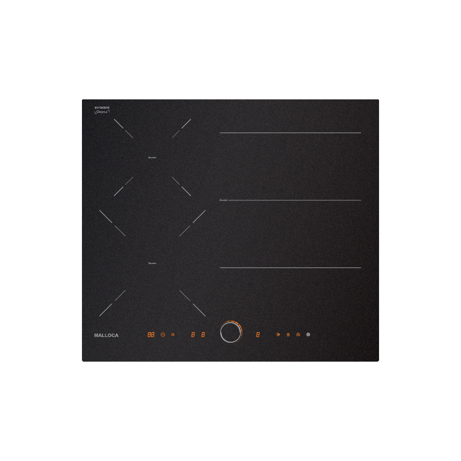 Bếp từ 3 vùng nấu 59CM Malloca MI593ES
