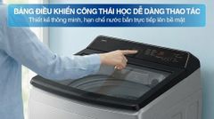 Máy giặt Samsung Ecobubble Inverter 12.5 kg WA40F12E4LSV ảnh 3