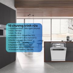Máy Rửa Bát Miele G 7310 SCi AutoDos Bán Âm ảnh 3