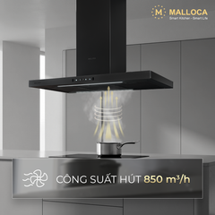 Máy hút mùi đảo 90cm Malloca MH9058 ảnh 4