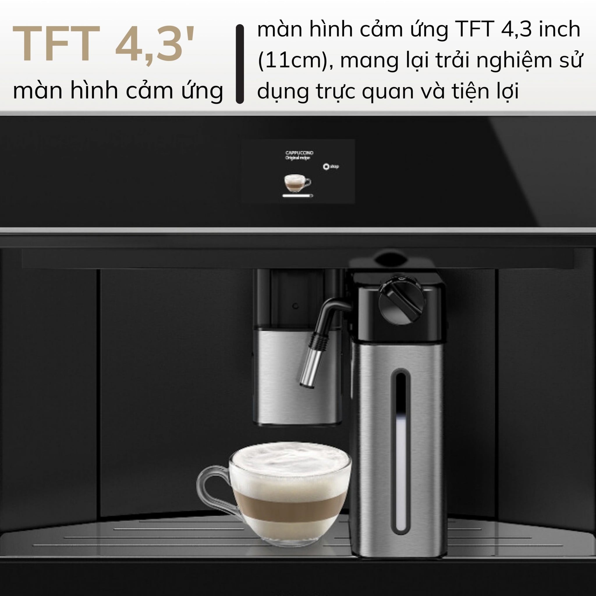 Máy Pha Cafe Smeg CMS4604NR Dolce Stil Novo – ảnh 3