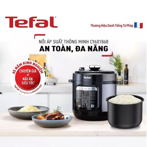 Nồi áp suất điện đa năng Tefal Home Chef CY601868 - 6L