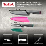  Bộ dao làm bếp và gọt trái cây phủ Titanium Tefal Fresh Kitchen K122S205 - 15cm,9cm 