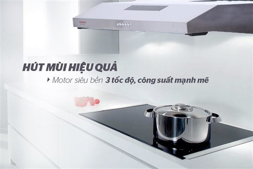 Máy hút mùi vỏ inox Sunhouse SHB6118I – ảnh 5