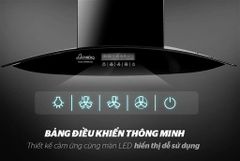 Máy hút mùi kính cong apex APB6680-70C ảnh 6