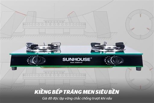 Bếp gas hồng ngoại Sunhouse SHB004MT chính hãng Bếp gas hồng ngoại Sunhouse SHB004MT chính hãng