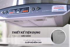 Máy hút mùi kính cong Sunhouse Mama MMB6707-70 ảnh 8