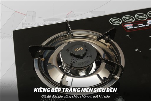 Bếp gas dương kính Sunhouse SHB3365 – ảnh 5