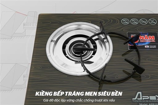 Bếp gas dương kính apex APB3551 – ảnh 5