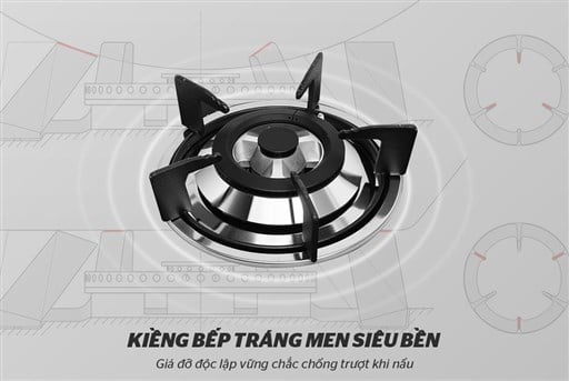 Bếp gas dương kính Sunhouse SHB3819MT – ảnh 5