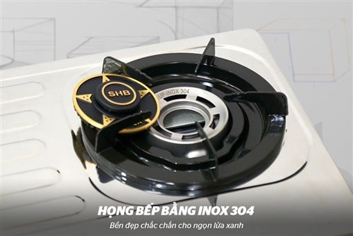 Bếp gas dương mặt inox Sunhouse Mama MMB0983 – ảnh 4