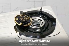 Bếp gas dương mặt inox Sunhouse Mama MMB0983 ảnh 4