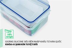 Bộ 3 hộp bảo quản thực phẩm ngăn mát biozone tiện lợi KB-CO3P02 ảnh 3
