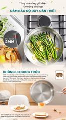 Chảo inox đa lớp Sunhouse IN24M6P ảnh 7