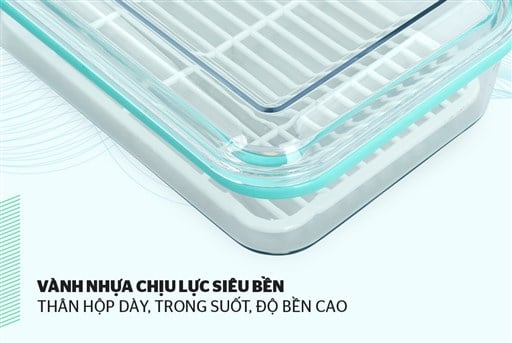 Hộp bảo quản thực phẩm ngăn đông biozone 600ML KB-FR600S – ảnh 3