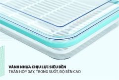 Hộp bảo quản thực phẩm ngăn đông biozone 1800ML KB-FR1800S ảnh 3