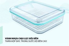 Hộp bảo quản thực phẩm ngăn đông biozone 1000ML KB-FR1000S ảnh 3