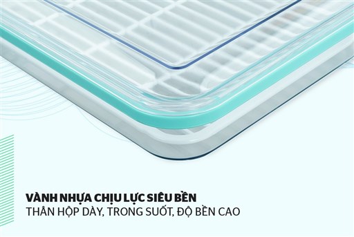 Hộp bảo quản thực phẩm ngăn đông biozone 2700ML KB-FR2700S – ảnh 3