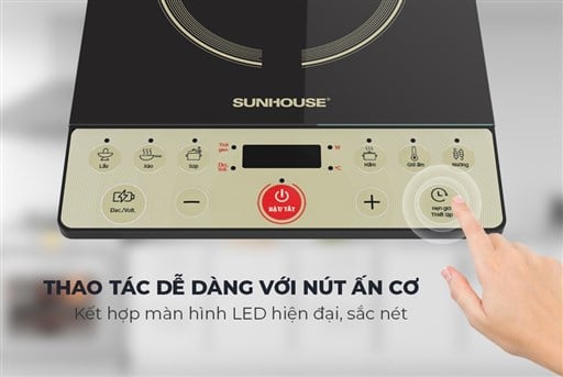 Bếp từ đơn Sunhouse SHD6165 – ảnh 3
