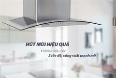 Máy hút mùi kính cong Sunhouse SHB6629-70C ảnh 5