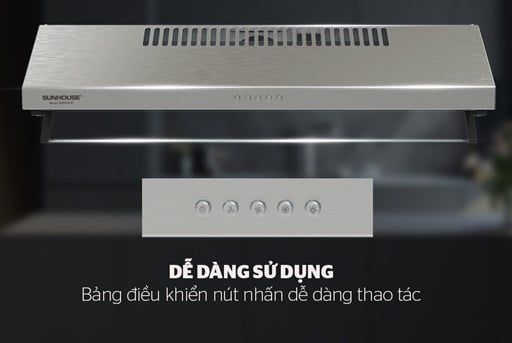 Hút mùi kính thẳng Sunhouse SHB6115I-EC – ảnh 3