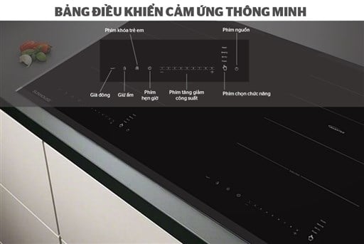 Bếp đôi điện từ SUNHOUSE SHB DI66 – ảnh 5
