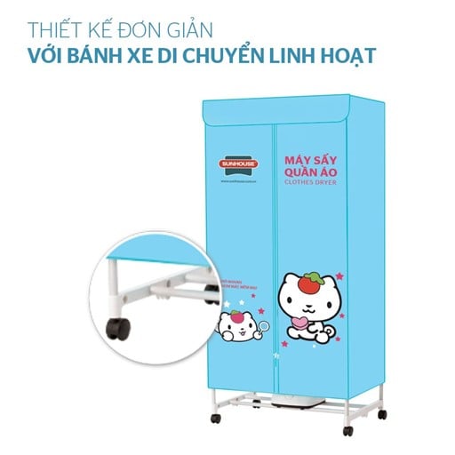 Máy sấy quần áo Sunhouse SHD2702 – ảnh 2