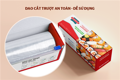 Màng bọc thực phẩm horeca Sunhouse KS-WR30250H – ảnh 2
