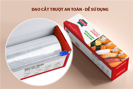 Màng bọc thực phẩm gia đình Sunhouse KS-WR30100F – ảnh 2