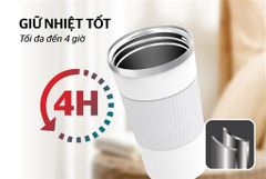 Cốc giữ nhiệt snappy 500 ml Sunhouse KS-TU500SW ảnh 3