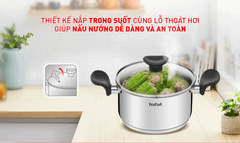 Bộ nồi Tefal Primary 16/20/24cm ảnh 3
