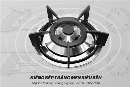 Bếp gas âm kính Sunhouse SHB5546MT – ảnh 4