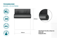 Túi đựng rác phân hủy sinh học Sunhouse KS-GA7885B ảnh 2