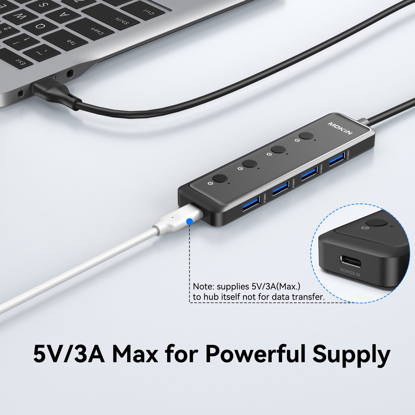 Hub chuyển đổi USB-C Mokin MOUC5708 – ảnh 4