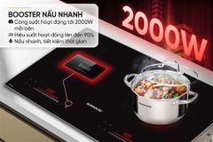Bếp đôi điện từ Sunhouse SHB-566HL ảnh 7