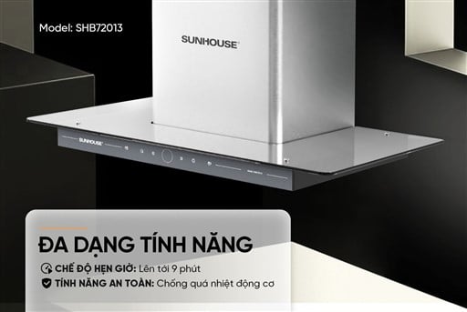 Máy hút mùi chữ t Sunhouse SHB72013 – ảnh 8