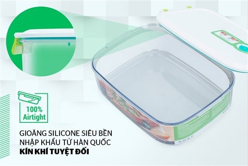 Hộp bảo quản thực phẩm thông minh biozone 1250ML KB-SM1250S – ảnh 4