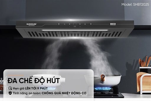 Máy hút mùi âm tủ Sunhouse SHB72025 – ảnh 3