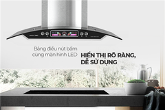 Máy hút mùi kính cong happy time HTB6709-70DT ảnh 2
