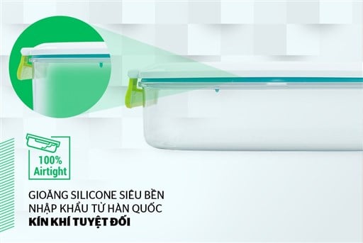 Hộp bảo quản thực phẩm thông minh biozone 650ML KB-SM650S – ảnh 4