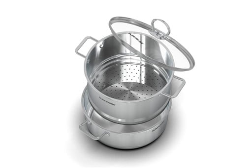 Bộ nồi xửng 3 đáy Sunhouse SHG507-24C – ảnh 3